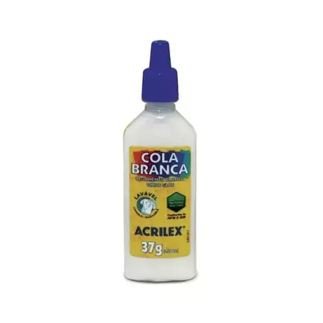 Cola Branca Lavável 37g - Acrilex