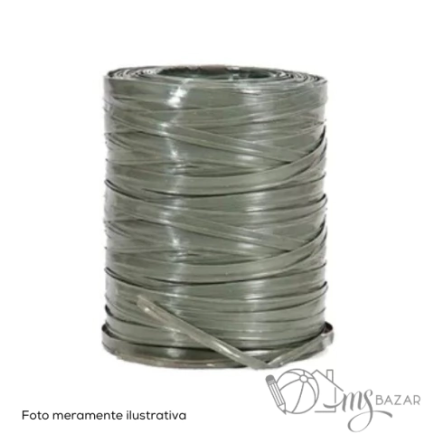 Fitilho Plástico Rafia Extra Forte Para Amarração Embrulho 900g de 300m á 400m - Cyclopack