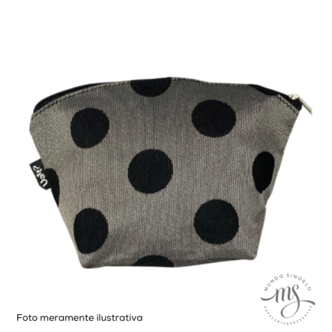 Necessaire Basic Pop Poa Cinza - Uatt?