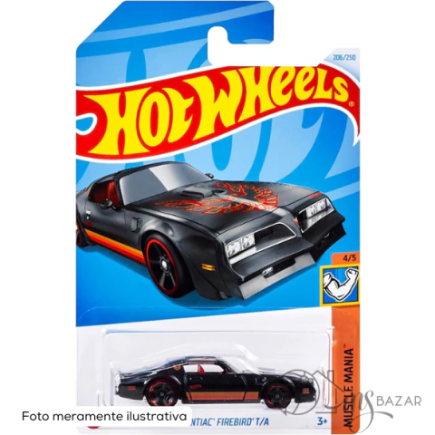 Carrinho Hot Wheels Carro Miniatura Veículo Sortido - Mattel