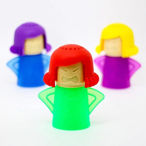 Limpador Tira Cheiro Desodorizador P/ Micro-Ondas Mamãe Brava - Elite