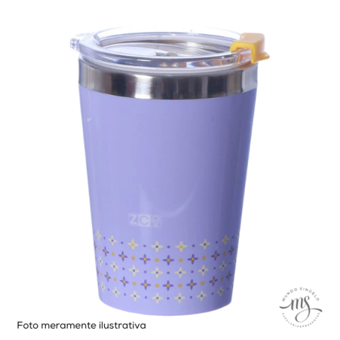 Copo Viagem Snap 300ml Com Sua Amizade - Zona Criativa