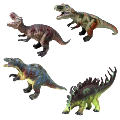 Boneco Soft Dinossauro Macio Sortidos - DM Toys