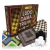 Jogo de Tabuleiro 3 em 1 Ludo Dama e Trilha - Pais e Filhos