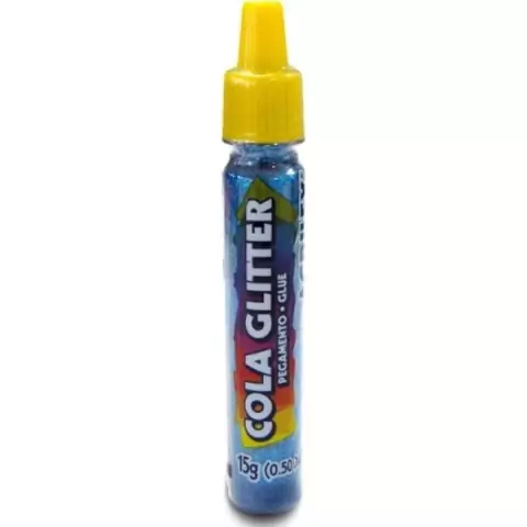 Cola Glitter Azul 15g - Acrilex