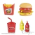 Conjunto Monta e Desmonta Happy Food - Samba Toys - comprar online