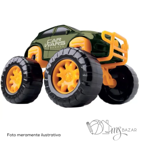 Carrinho Car Wars Comandos Pick-Up - Samba Toys