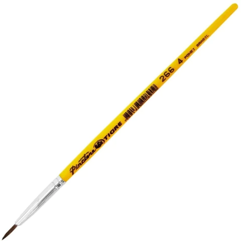 Pincel Escolar Pônei Redondo 266-4 - Tigre