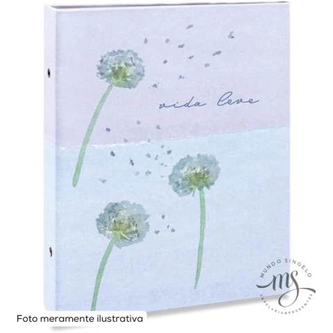 Álbum de Fotografias 10x15 Para 160 Fotos Tema Vida Leve 147- Ical
