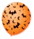 Balão Halloween Nº 9 Com 25 Unid. Bola De Festa Morcego PT - São Roque
