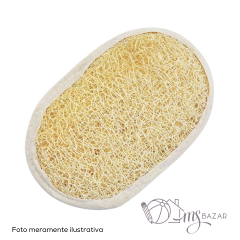 Esponja Nativa Bucha Vegetal Com Viés - Haracem