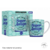 Caneca Porcelana Urban 300ml Família Amigo - Brasfoot Presentes