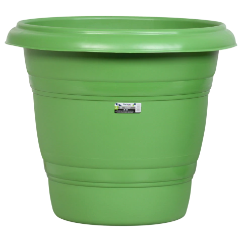 VASO PARA PLANTAS REDONDO N° 50 VERDE