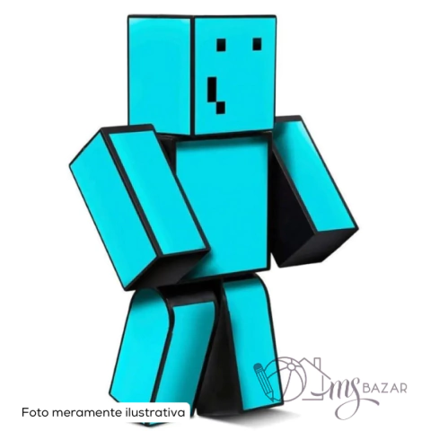 Boneco Minecraft Articulado Problems de 25cm - Algazarra