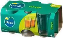 COPO REFRESCO GINGA C/6 280ML BAR