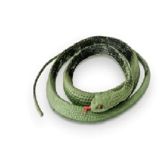 Enfeite Cobra Emborrachada Halloween - Brasilflex