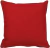 Almofada 40x40cm Microfibra Refil Siliconado Vermelha - Trisoft