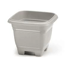 VASO PARA PLANTAS QUADRADO N° 22 AREIA