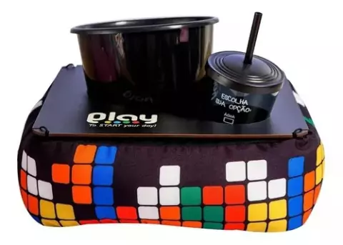 Almofada de Pipoca Individual Sortida Quadriculada - Uatt?