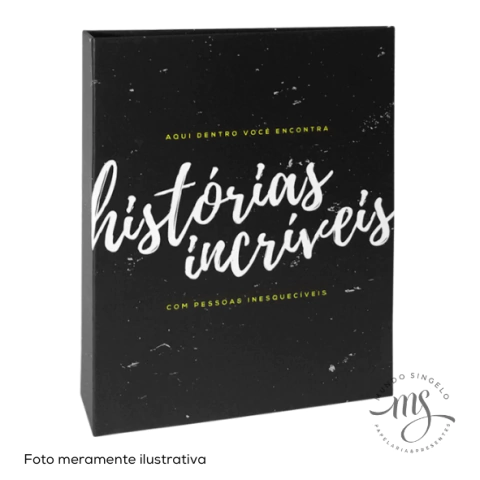 Álbum de Fotografias 10x15 Para 160 Fotos Histórias Incríveis 931 - Ical