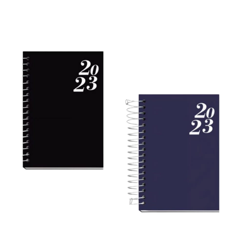 AGENDA 2023 ESPIRAL C/D 168 FOLHAS - PRETA