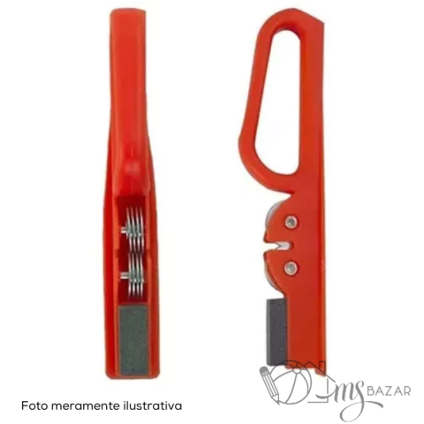 Afiador de Faca e Tesouras Cabo Ergonômico - Kehome