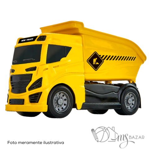 Caminhão Bs Cargas Caçamba - Bs Toys