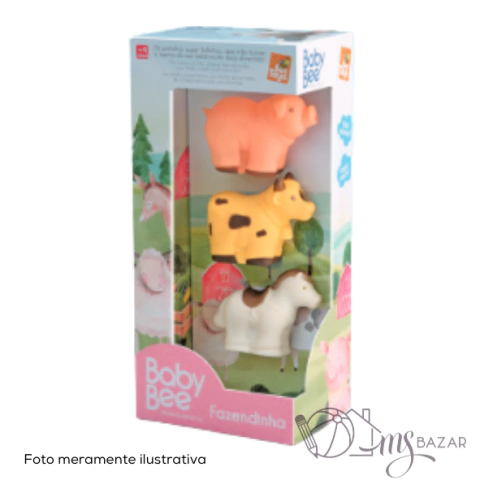 Coleção Fofinhos Animais de Fazenda - Bee Toys