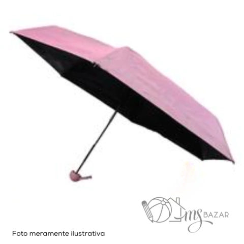 Sombrinha Guarda Chuva Manual Com Estojo Case - Elite Imports