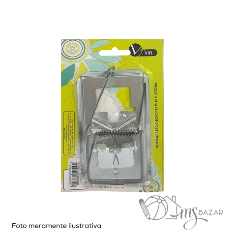 Ratoeira Nº1 Zincada 15x10cm Cartela - Viel