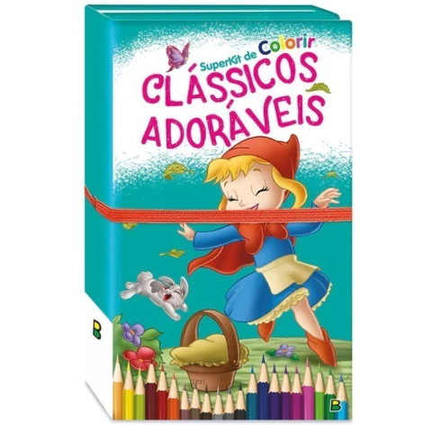 Superkit de Colorir Clássicos Adoráveis - Todolivro