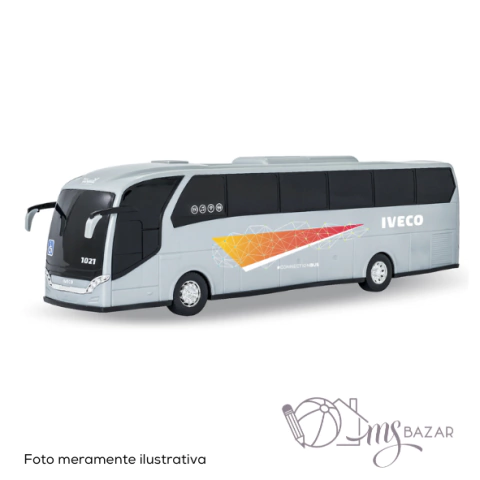 Miniatura de Ônibus Iveco Cores - Usual Brinquedos