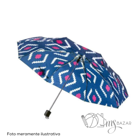 Sombrinha Guarda Chuva Manual de Bolsa Estampas Sortidas - Elite Imports