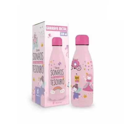 Garrafa Termica Metal Neo 350ml - Seus Sonhos