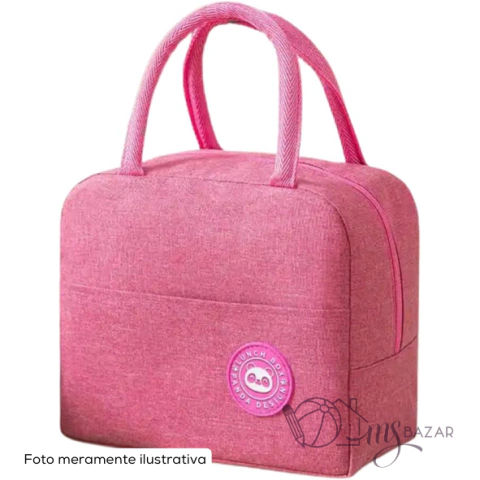 Bolsa Térmica Lancheira Portátil Cores - Kehome