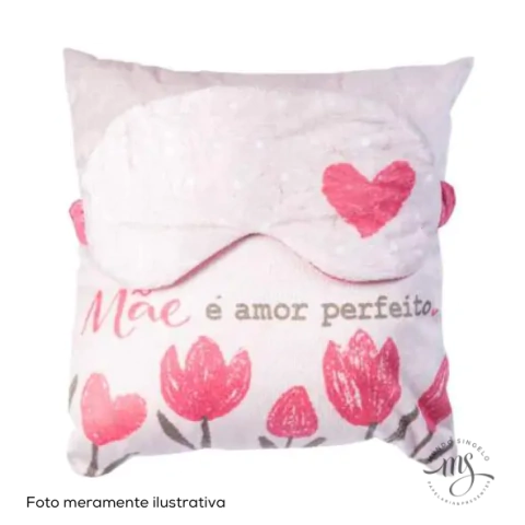 Almofada Com Tapa Olhos Amor Perfeito - Uatt?