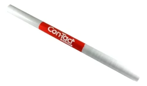 Filme Plástico Adesivo Papel Cont-Tact 45cm x 2m Cristal - Plavitec Adesivos