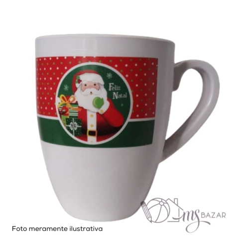Caneca em Melamina 450ml Tema Natalino - Rocie