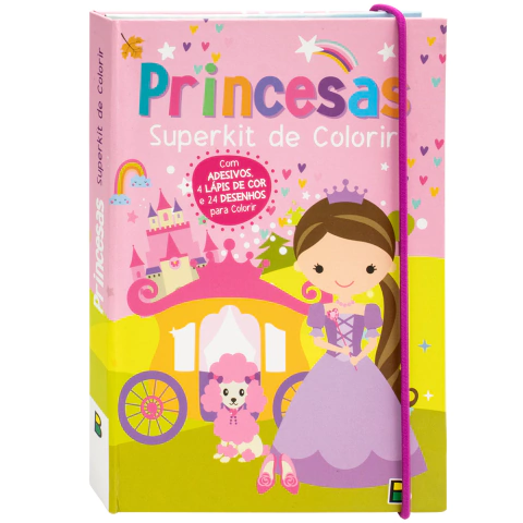 Superkit de Colorir: Princesas - Todolivro