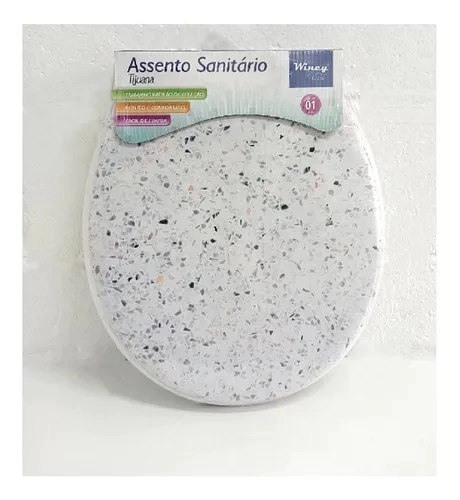 ASSENTO SANITÁRIO ACOLCHOADO COM ESTAMPA VARIADA 35X41CM