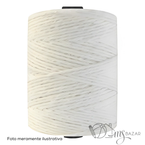 Barbante Algodão de 8 Fios Crú 200g de 130 Metros - Berly