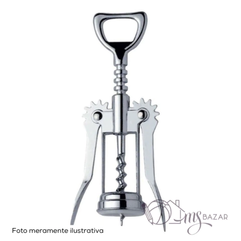 Abridor de Garrafas de Metal 6x17cm - Kehome