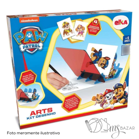 Kit de Desenho Arts Kit Patrulha Canina - Elka