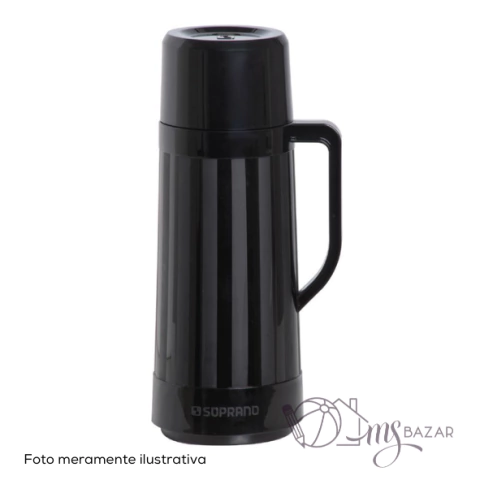 Garrafa Térmica Topázio 1 Litro Cores - Soprano