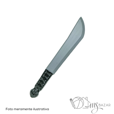 Facão de Plástico de 40cm Halloween - Brasilflex