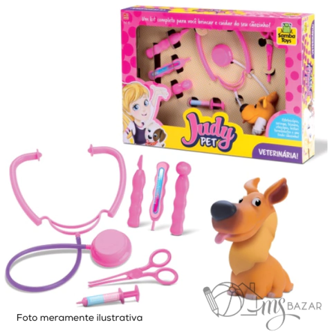 Coleção Judy Pet Veterinária - Samba Toys