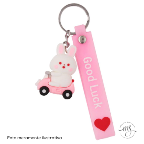 Chaveiro Fun Kids Cordão em Latex Modelos Sortidos Unidade - Interponte