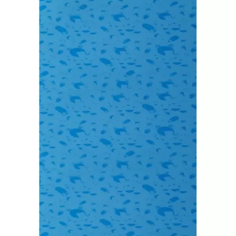 Placa de Emborrachado EVA Fantasia Azul