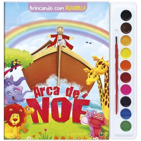 Brincando Com Aquarela Arca de Noé - Todolivro