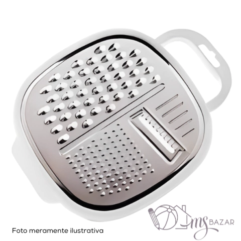 Ralador 3 Em 1 De Metal e Plástico 5x18x23cm - Cascavel